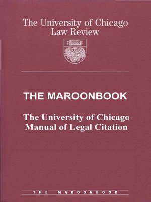 cover image of The Maroonbook